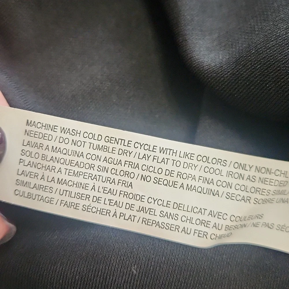 Eloquii Black Pleated Sleeve Scoop Neck Stretch Midi Dress Women's 20 - Picture 13 of 16